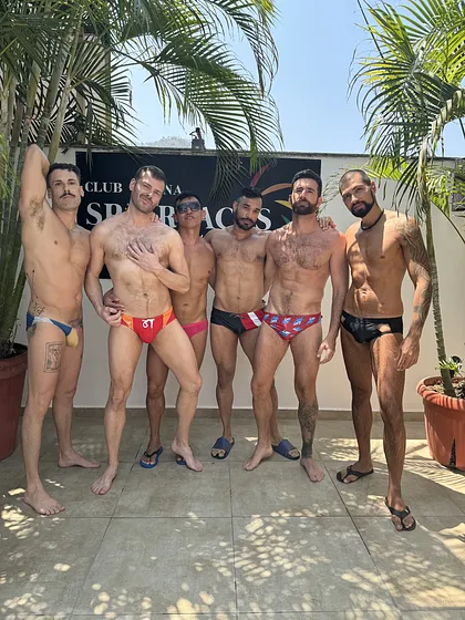 Poolside at Spartacus Puerto Vallarta