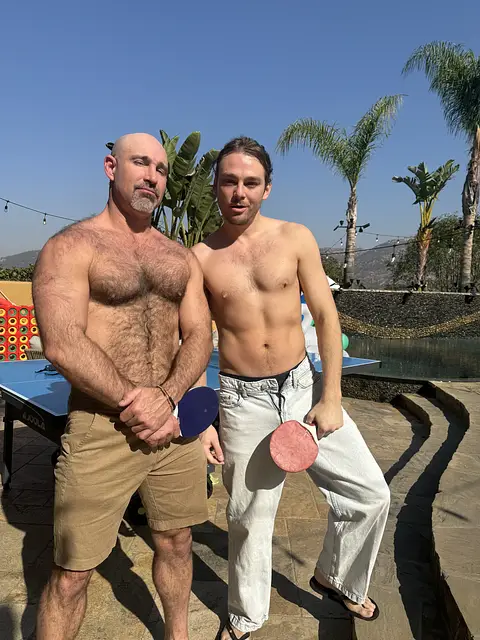 Daddy Inspiring Fucks Max Poolside